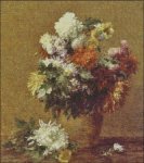 (image for) Fantin-Latour: Chrysanthemums